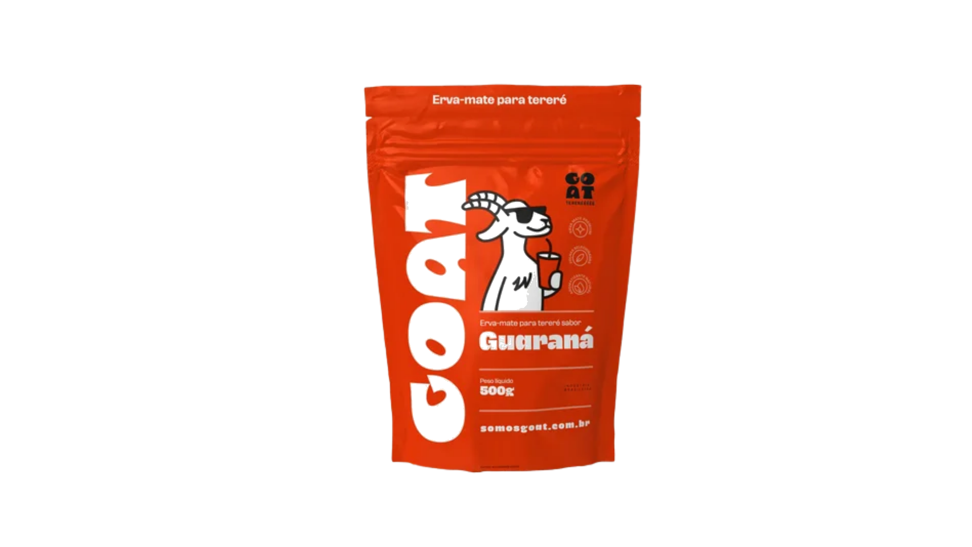 GOAT Erva-Mate Guaraná, energia com identidade